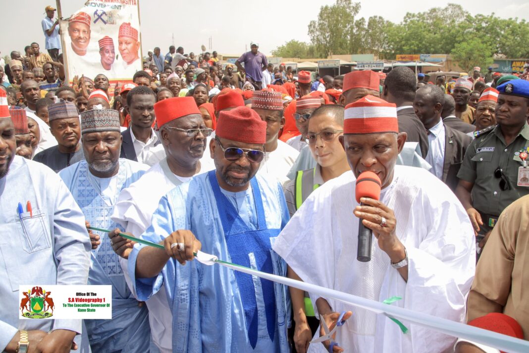 Kano Governor Inaugurates Major Road Projects as Part of Urban Renewal Efforts Kano Governor Inaugurates Major Road Projects as Part of Urban Renewal Efforts