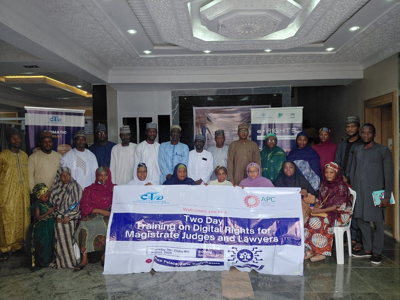 CITAD Trains 20 Legal Practitioners on Digital Rights CITAD Trains 20 Legal Practitioners on Digital Rights